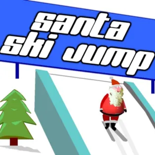Play Santa Ski Jump now!