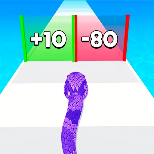 Play Snake Run Race now!